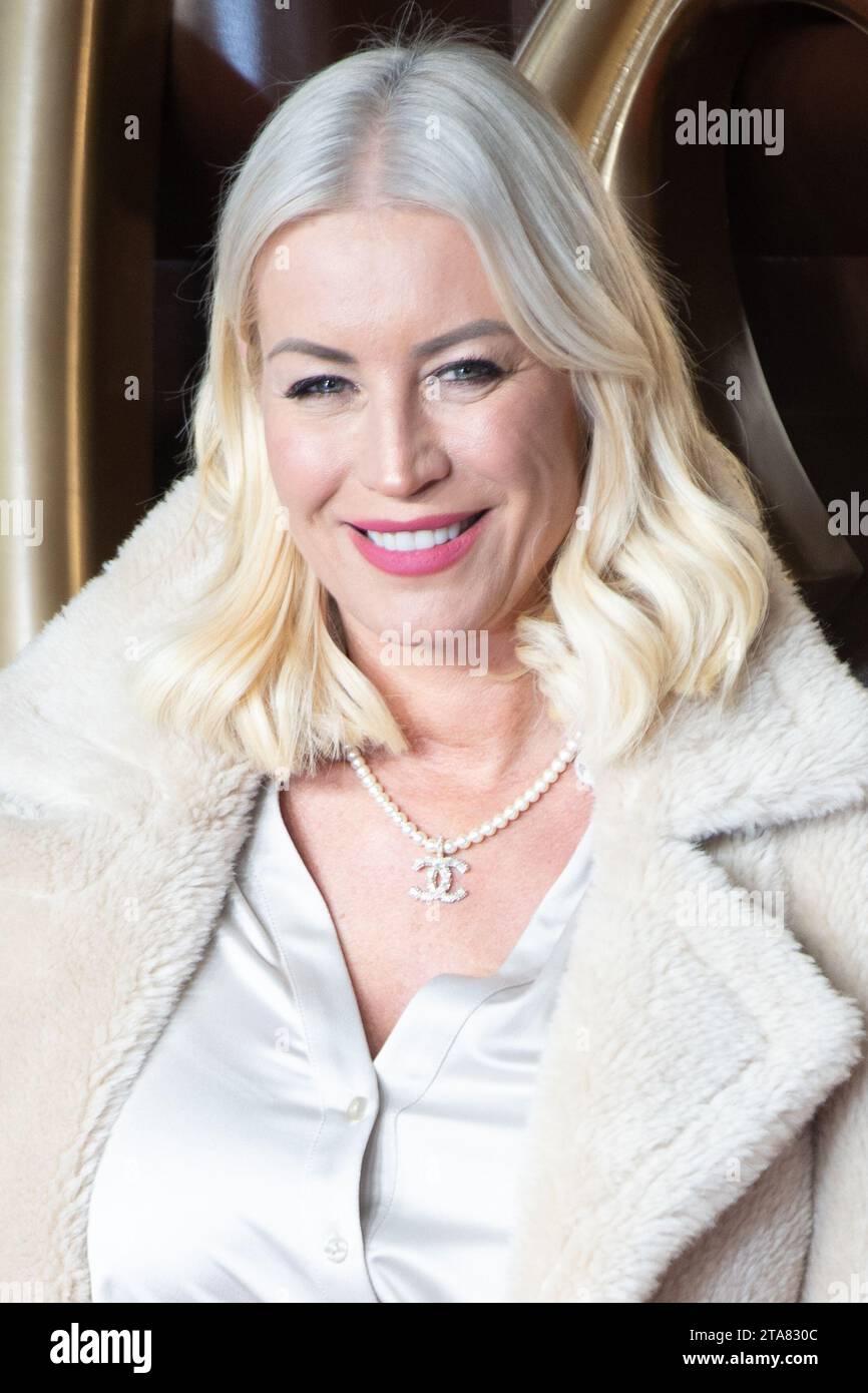 London, UK. 28 Nov, 2023. Pictured: Denise van Outen attends The World