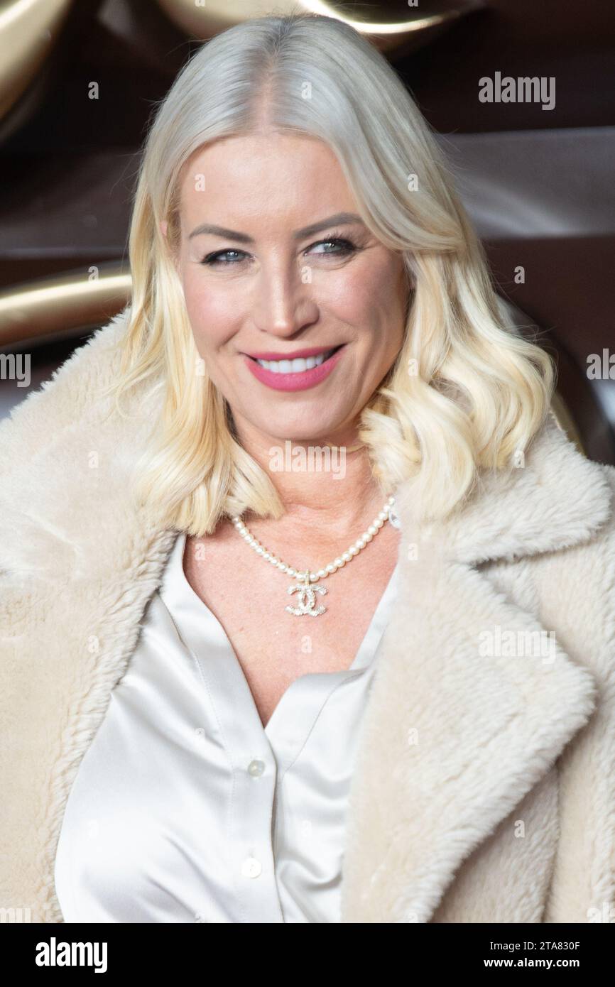 London, UK. 28 Nov, 2023. Pictured: Denise van Outen attends The World