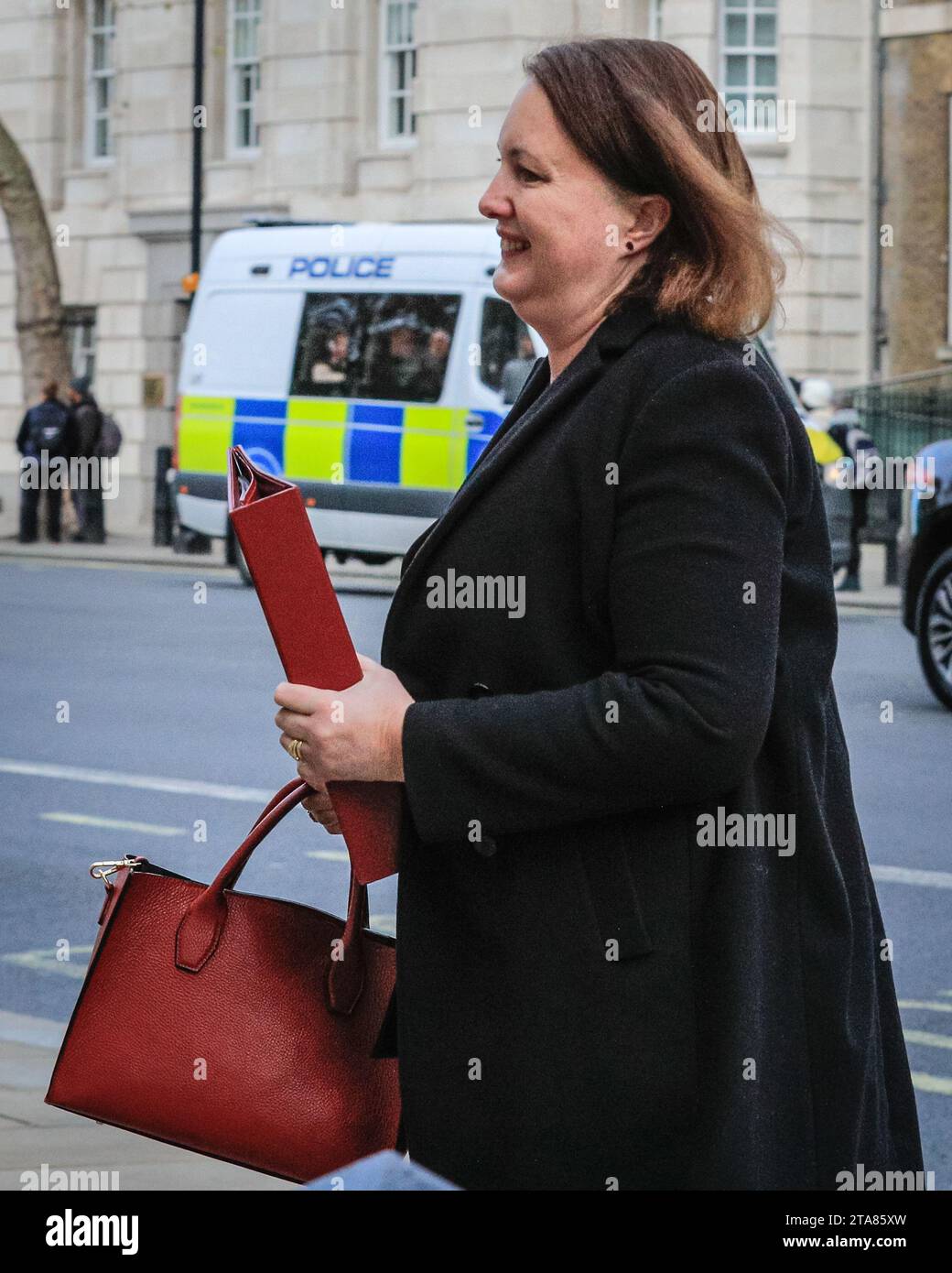 London, UK. 29th Nov, 2023. Victoria Prentis, MP, Attorney General