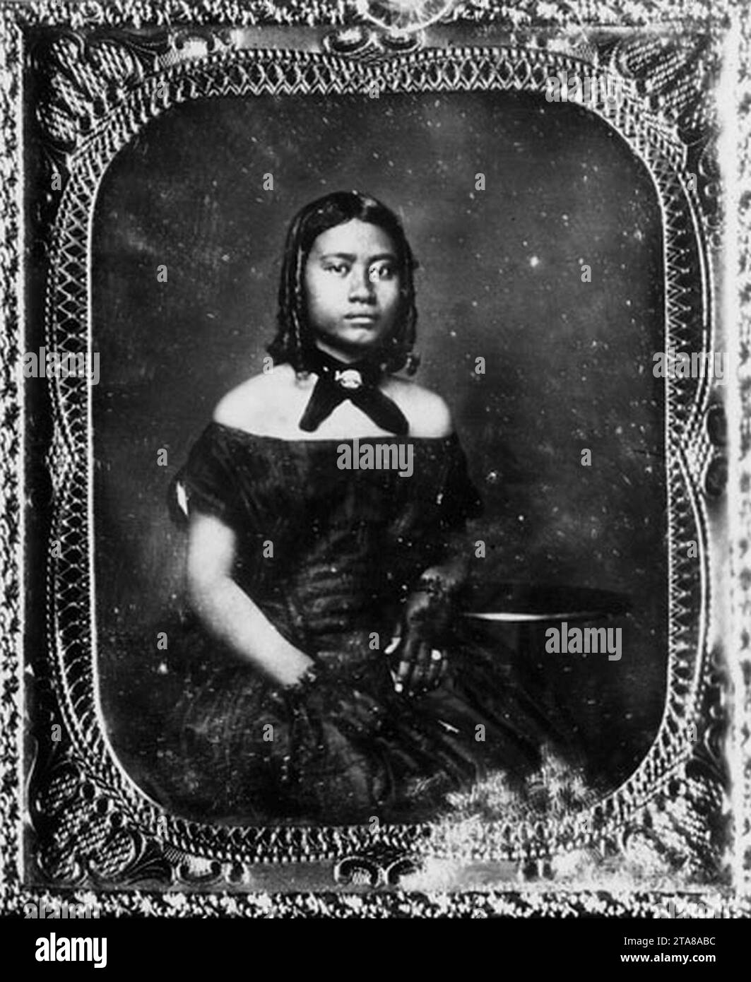 Victoria Kamamalu, daguerreotype, 1858 Stock Photo Alamy