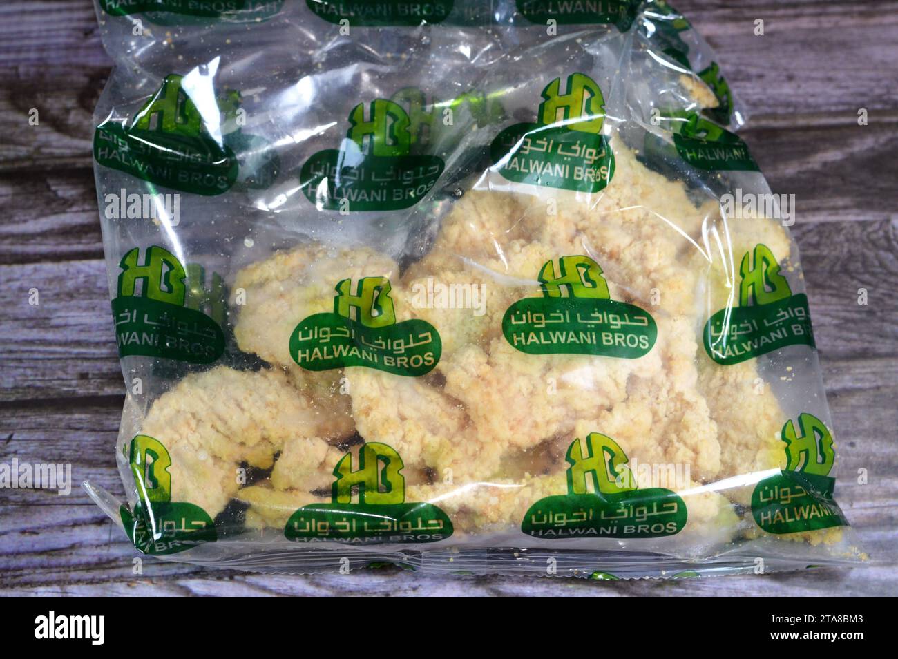 Cairo, Egypt, November 1 2023 Halwani Bros Crunchy spicy chicken