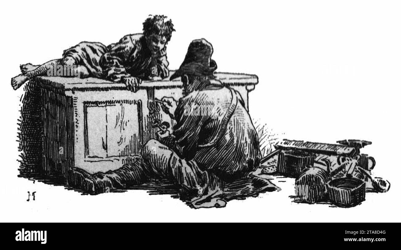 Vie de Lazarille de Tormès - im p046. Stock Photo