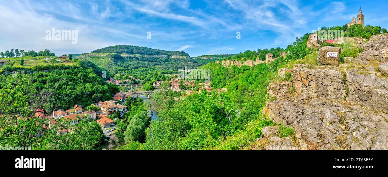 Village of Veliko Tarnovo, Bulgaria Stock Photo