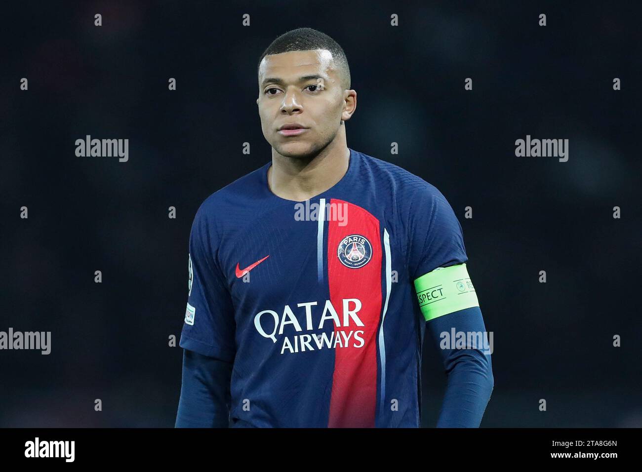 Paris, France. 28th Nov, 2023. Paris SaintGermain forward Kylian