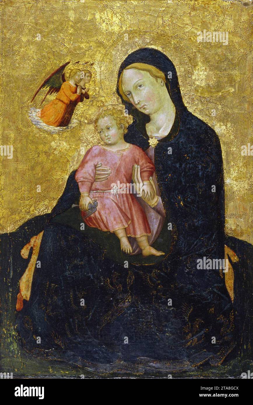 Vierge d humilite - Andrea di Bartolo. Stock Photo