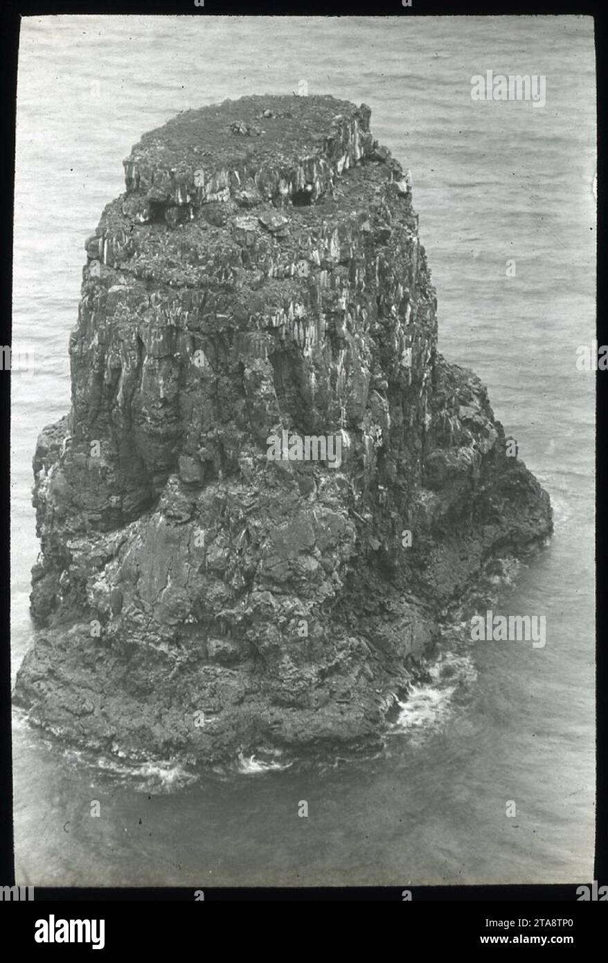 View of Marotiri from Poike, Oc,G.T.1628, Mana Expedition to Easter ...