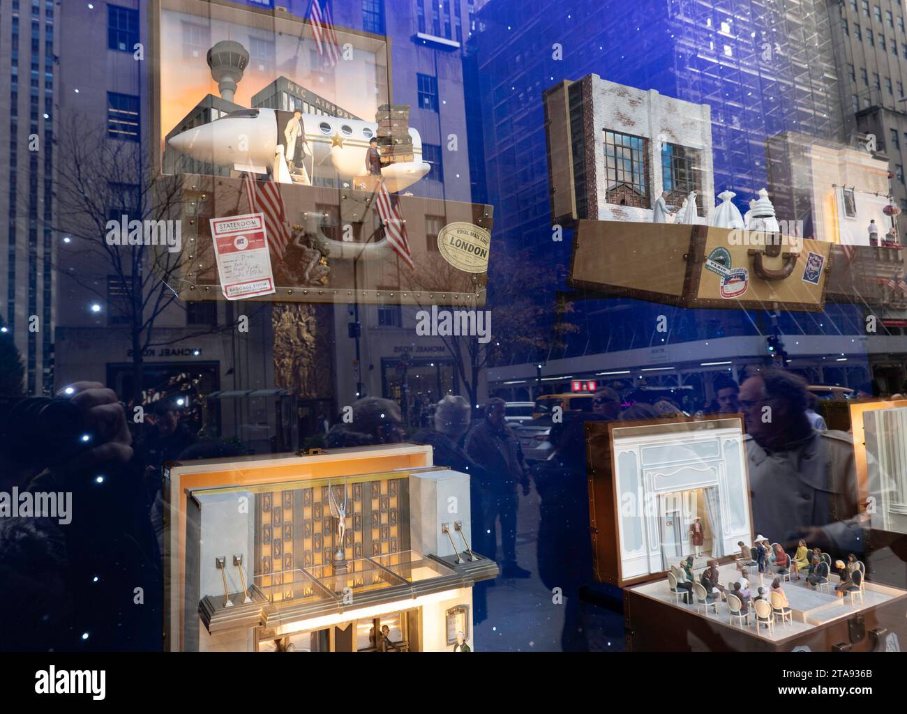 Christian Dior's carousel of dreams is the theme for the Saks Fifth