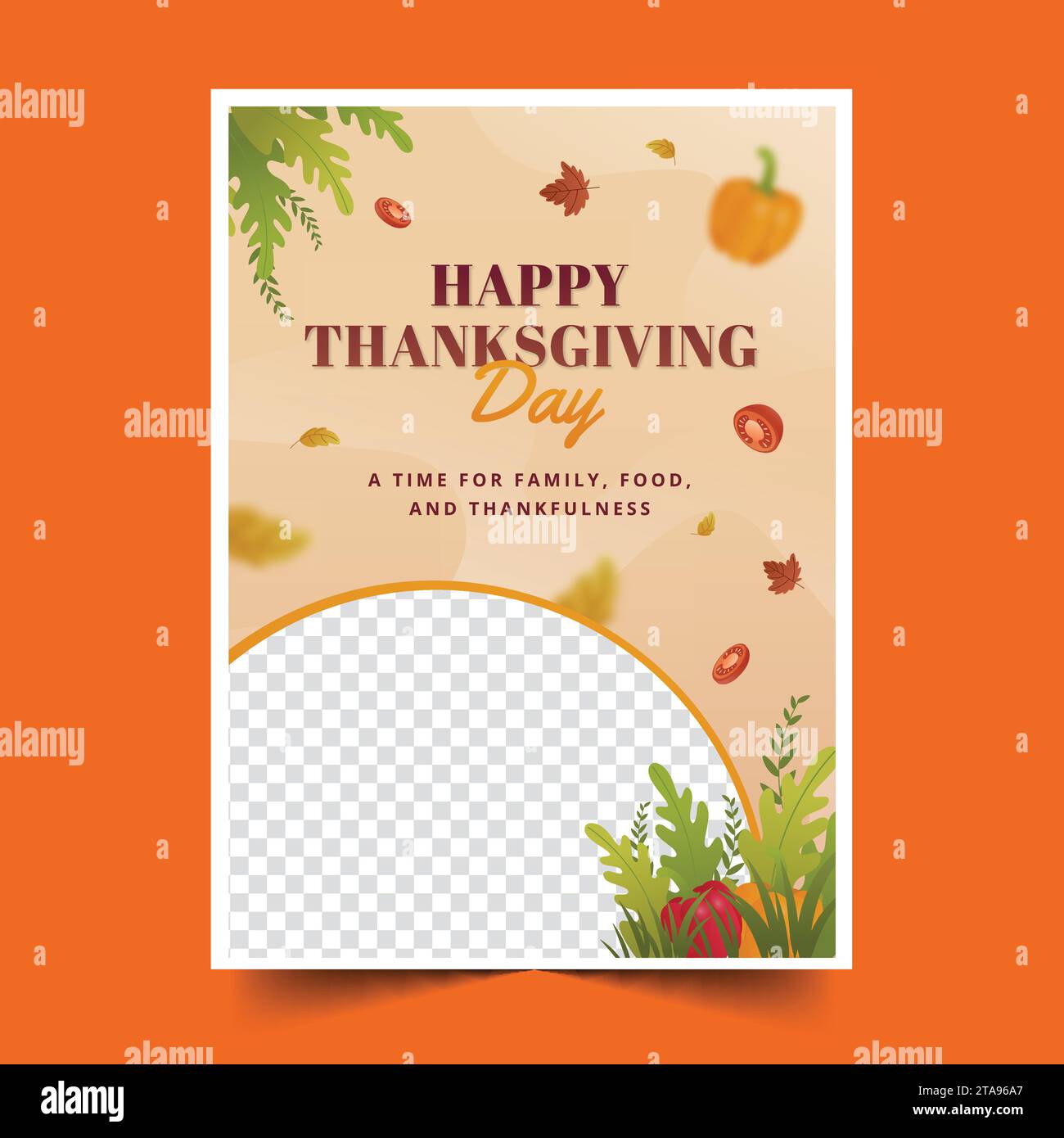 gradient greeting cards collection thanksgiving celebration design ...