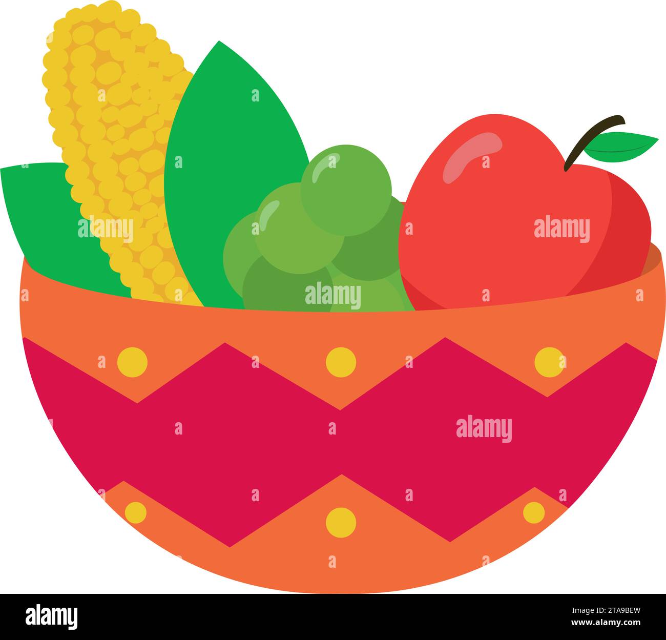 kwanzaa fruits basket Stock Vector Image & Art - Alamy