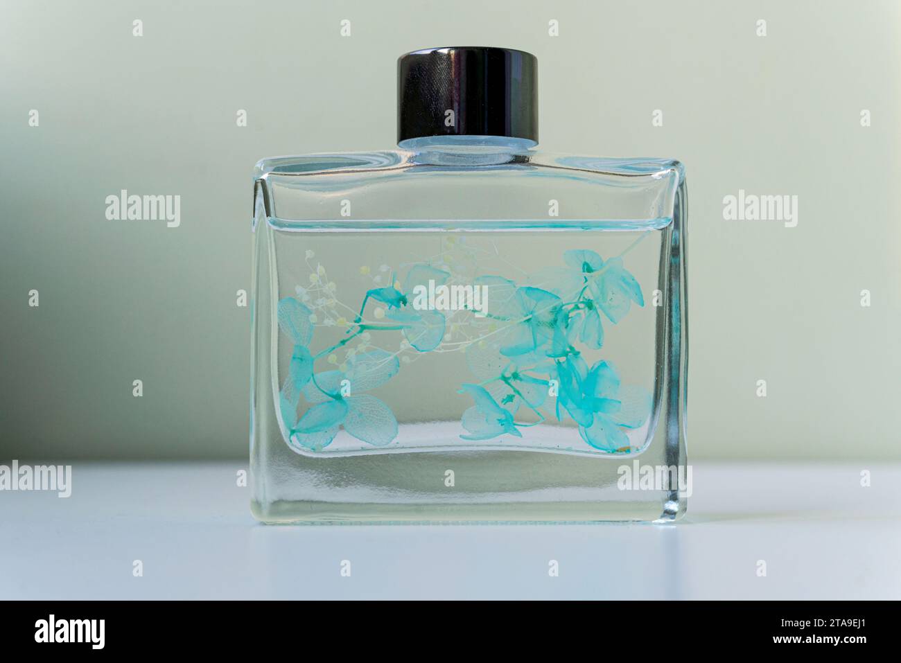 aroma diffuser on a light background, aromatherapy Stock Photo