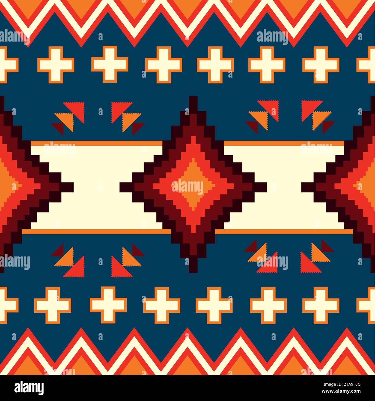 native american pattern design in color Stock Vector Image & Art Alamy