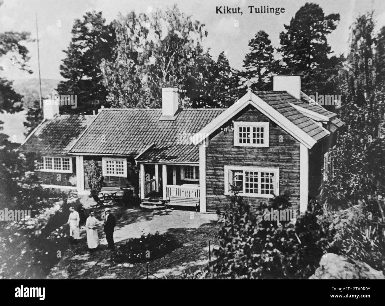 Villa Kikut, 1915-tal Stock Photo - Alamy