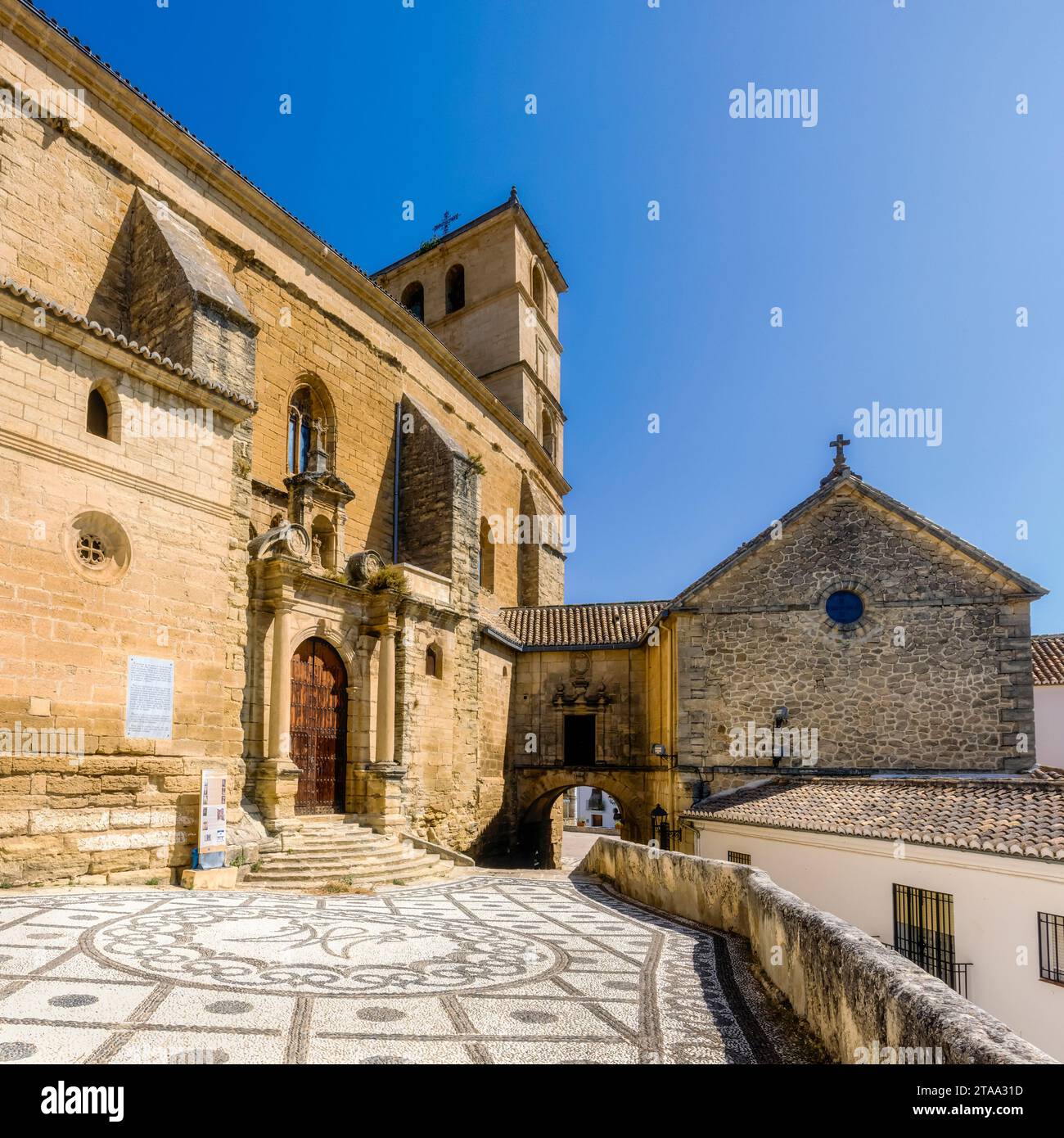 Iglesia de la Encarnacion, Alhama de Granada, Andalusia, Spain Stock Photo