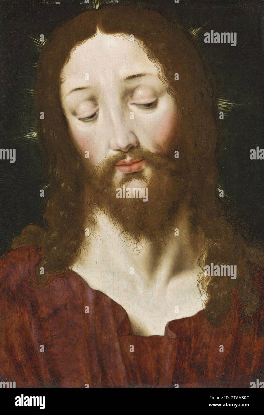 Vincent Sellaer - Head of Christ. Stock Photo