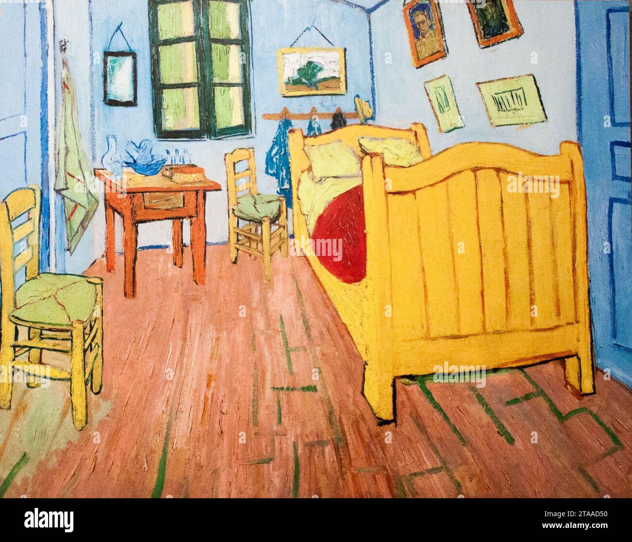 Adam Lister アダムリスター Gogh Bedroom ゴッホ 寝室 How Painting