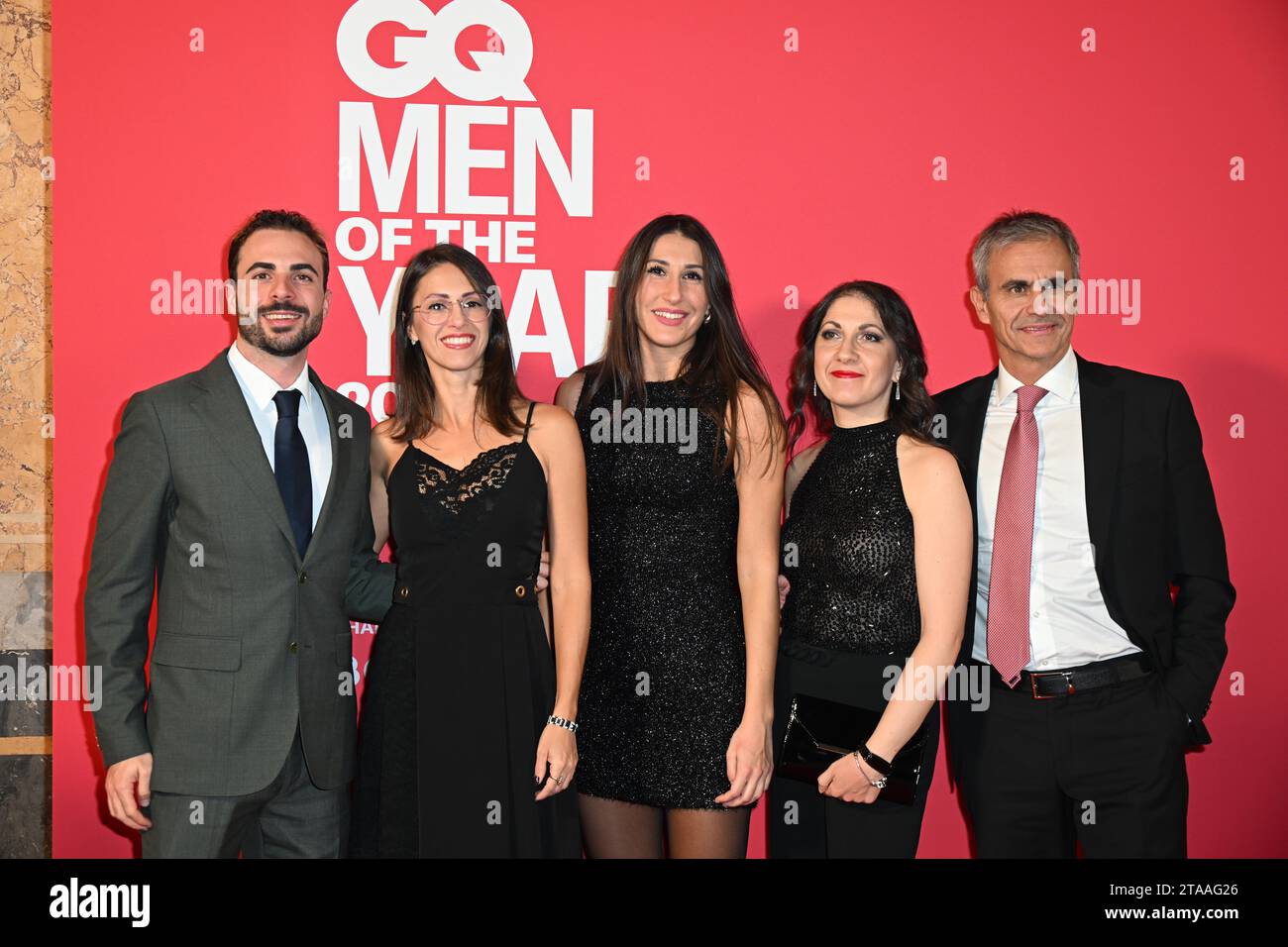 Milan Italy 30th Nov 2023 Milan Gq Italia Photocall For The Men Of