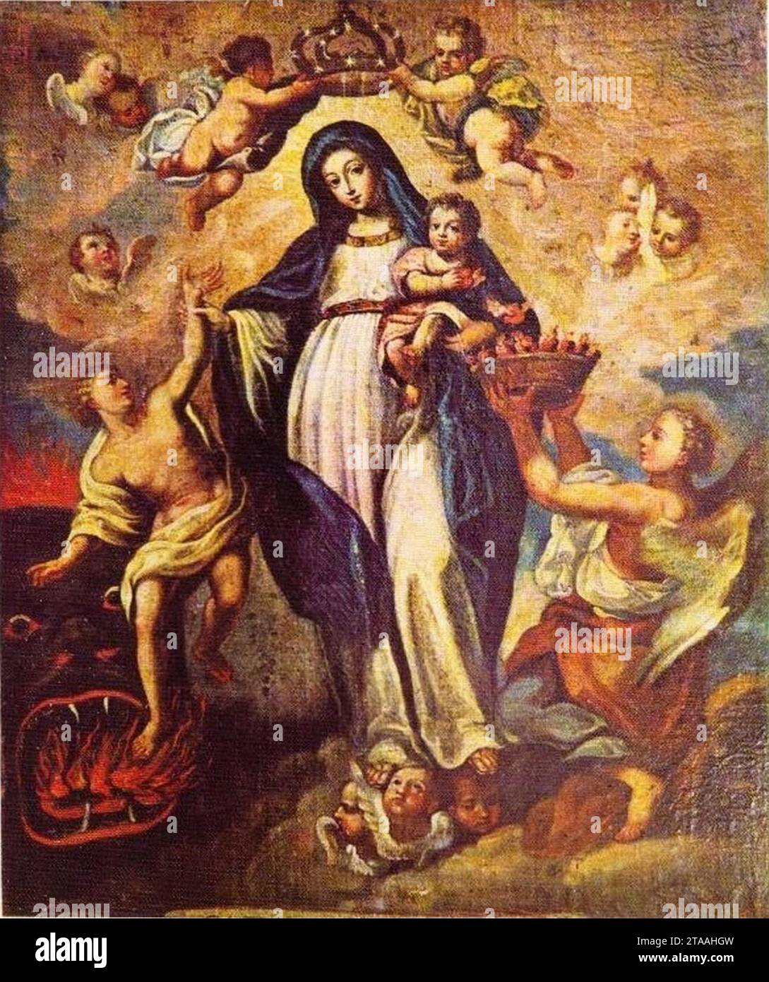VIRGEN DE LA LUZ 2 Stock Photo - Alamy