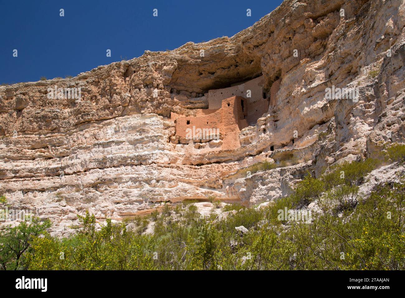 Montezuma Castle, Montezuma Castle National Monument, Arizona Stock