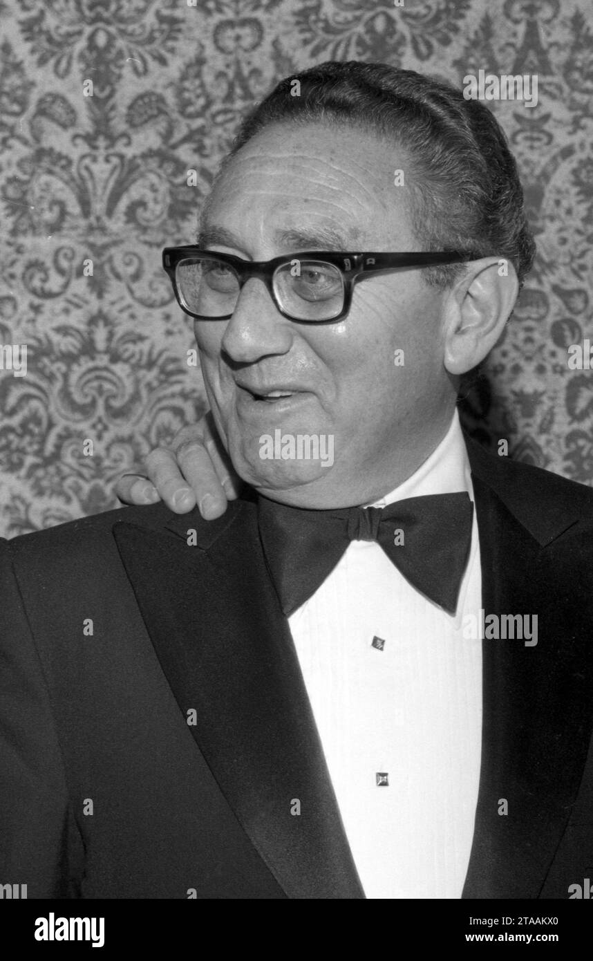 FILE PHOTO Henry Kissinger Has Passed Away. Henry Kissinger at the