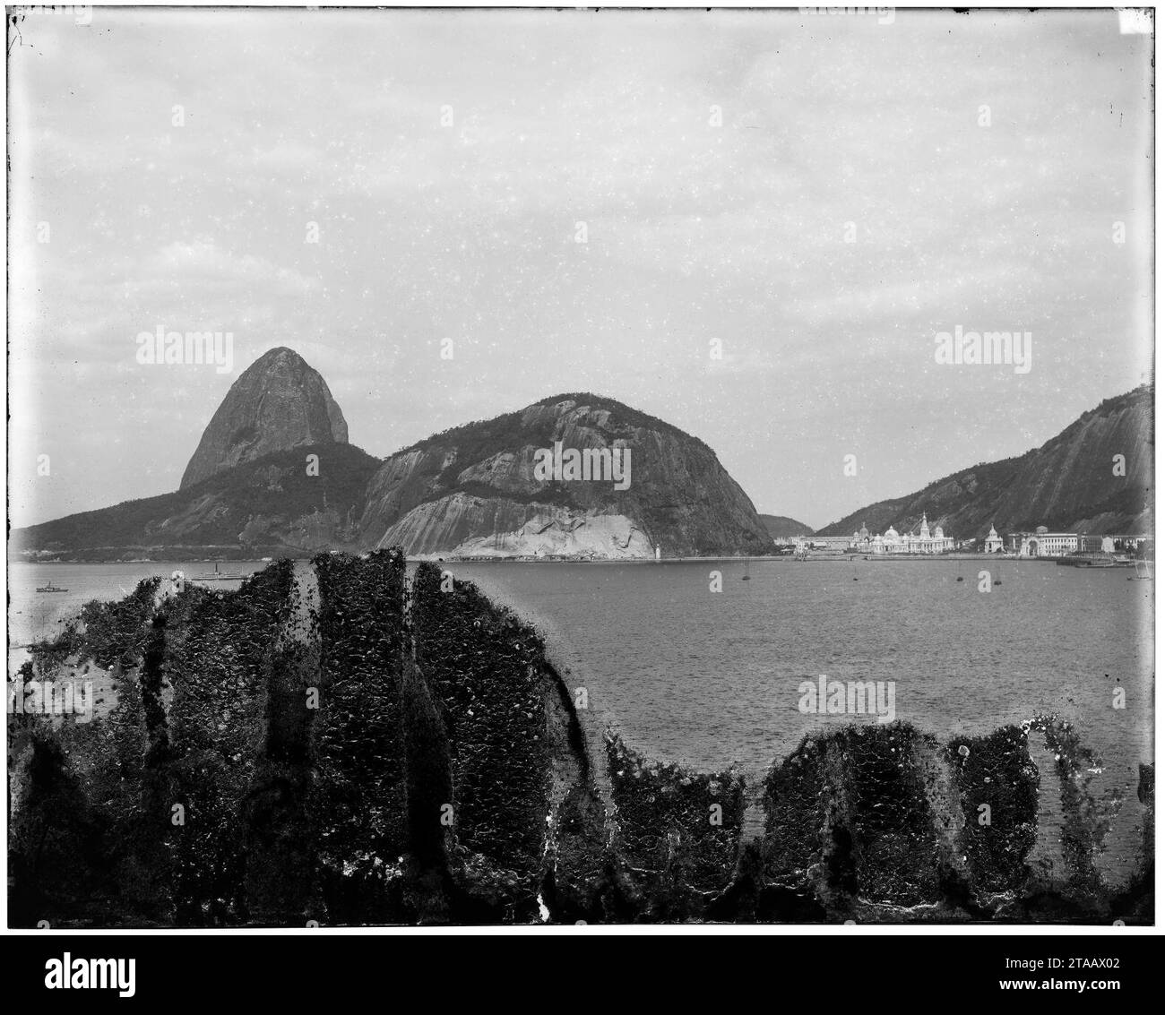 Vista de Botafogo e Pão de Açúcar. Stock Photo