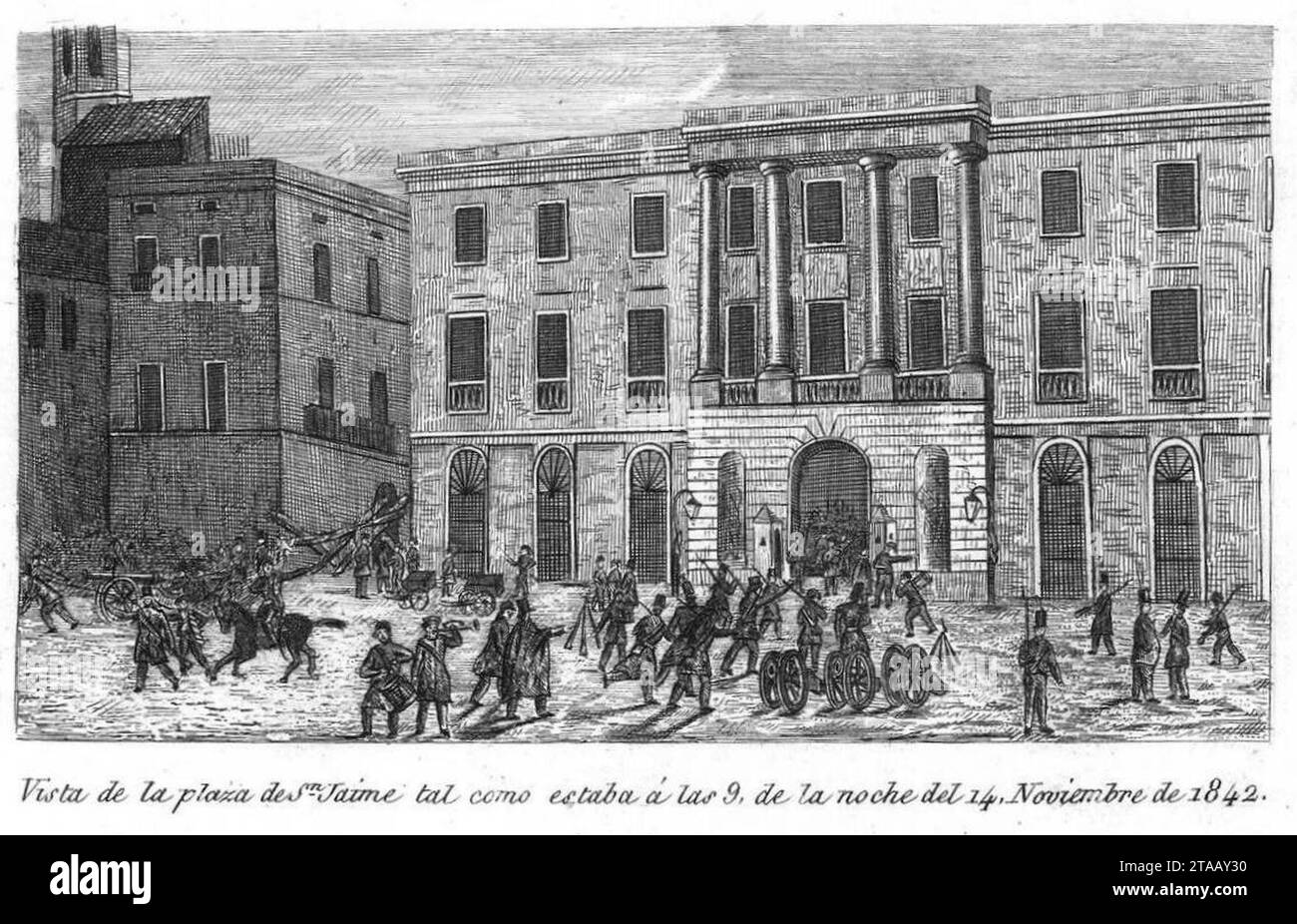 El plaza Black and White Stock Photos Images Alamy