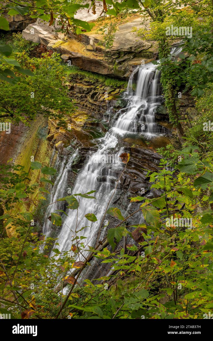 Brandywine Falls, Cuyahoga Valley National Park, Ohio Stock Photo
