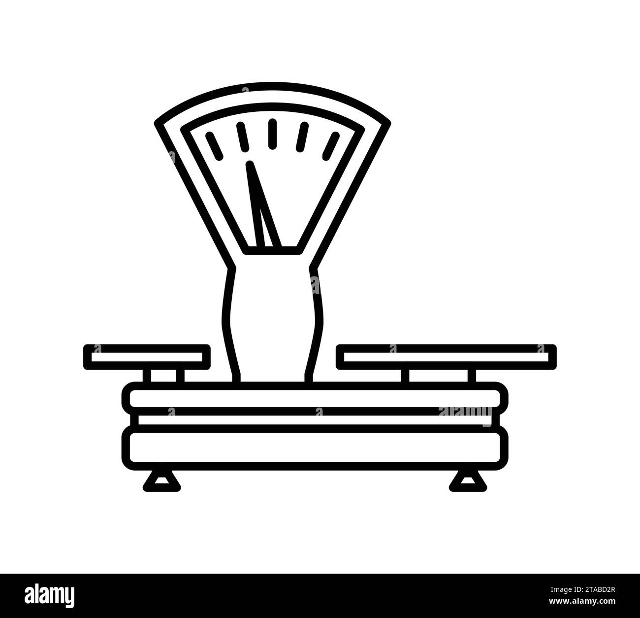 Old fashioned scales Stock Vector Images Alamy