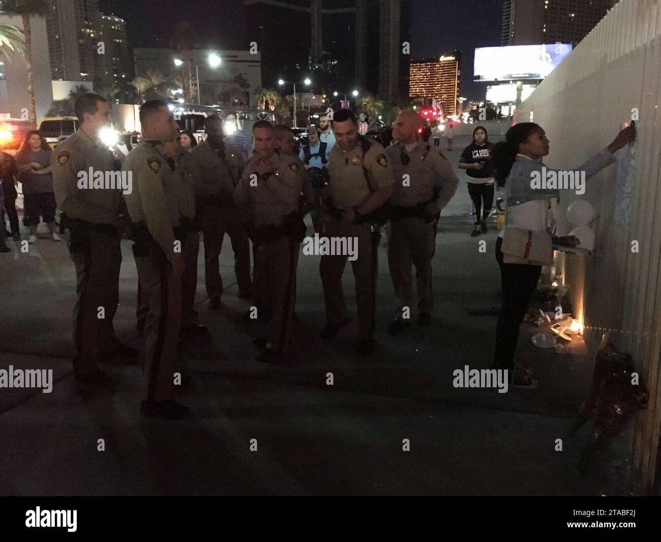 Las Vegas law enforcement shooting Stock Photo - Alamy