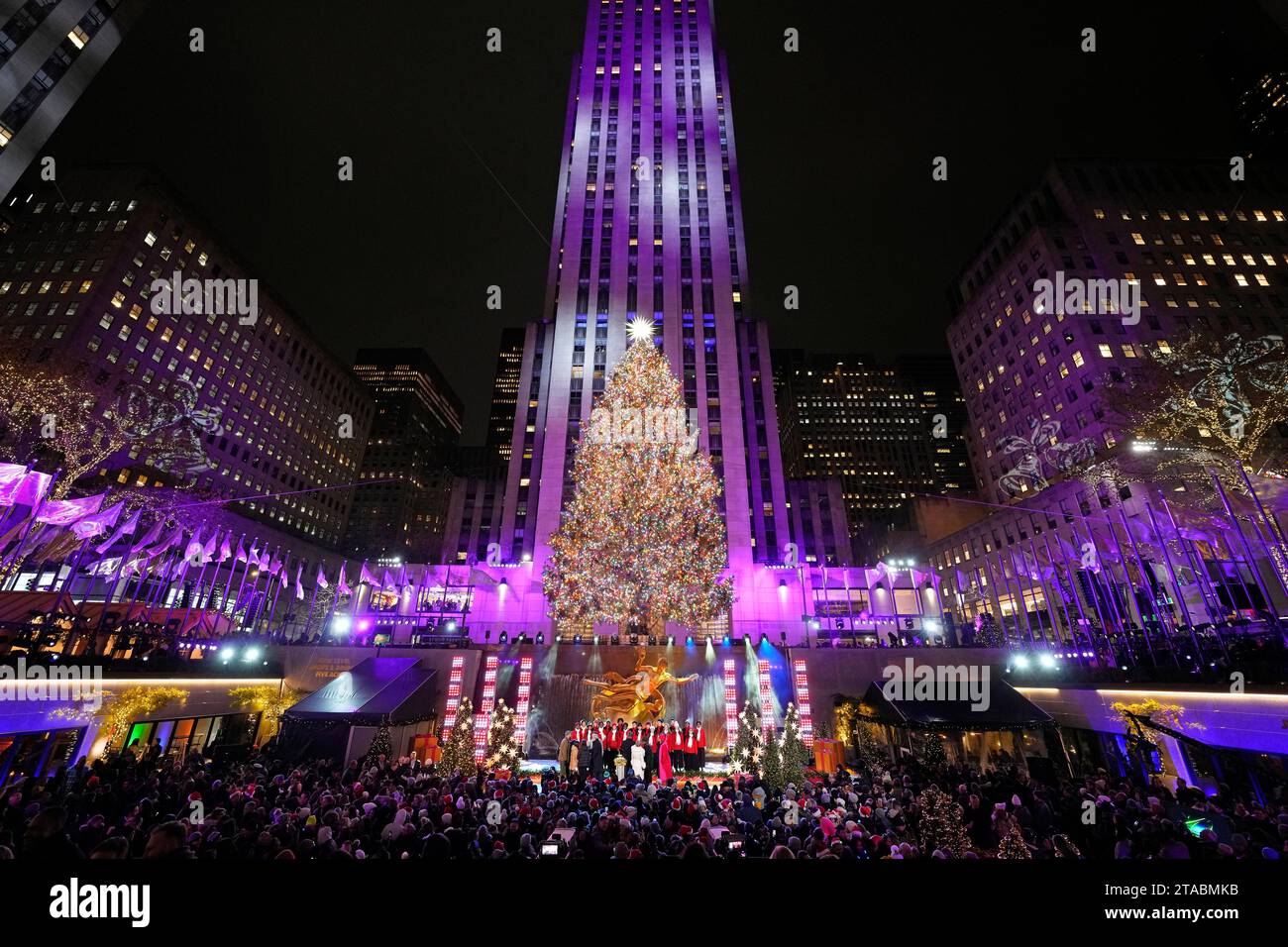 The Rockefeller Center Christmas Tree Is Lit On Wednesday Nov 29 the-rockefeller-center-christmas-tree-is-lit-on-wednesday-nov-29