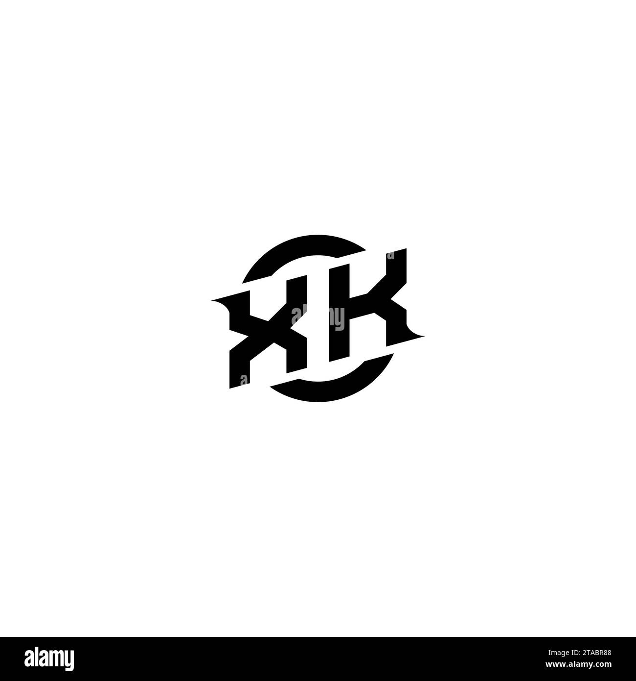 Xk minimal logo hires stock photography and images Alamy