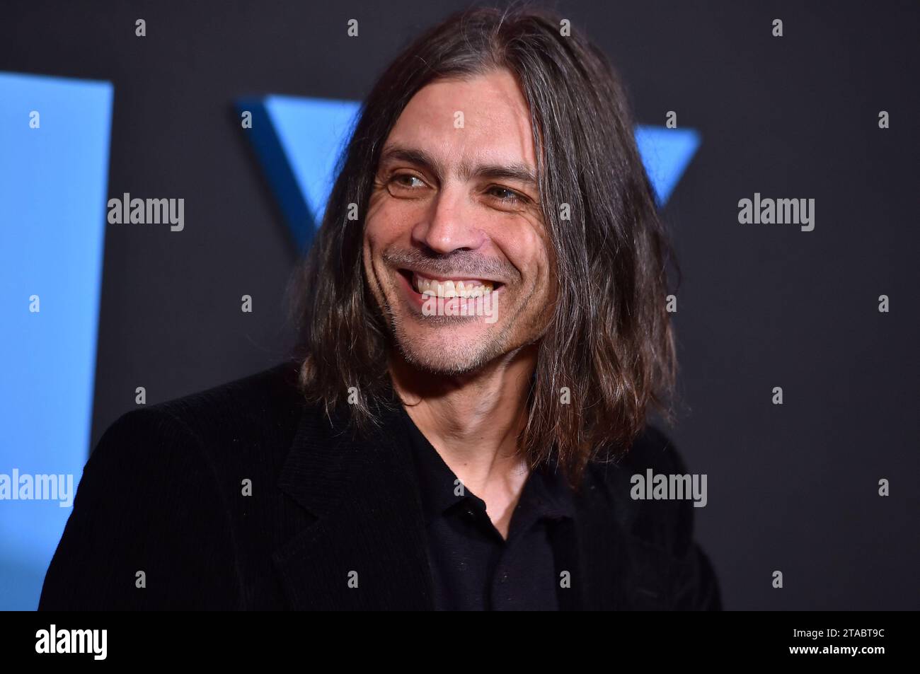 Brian Bell arrives at the premiere of “Family Switch,” Wednesday, Nov