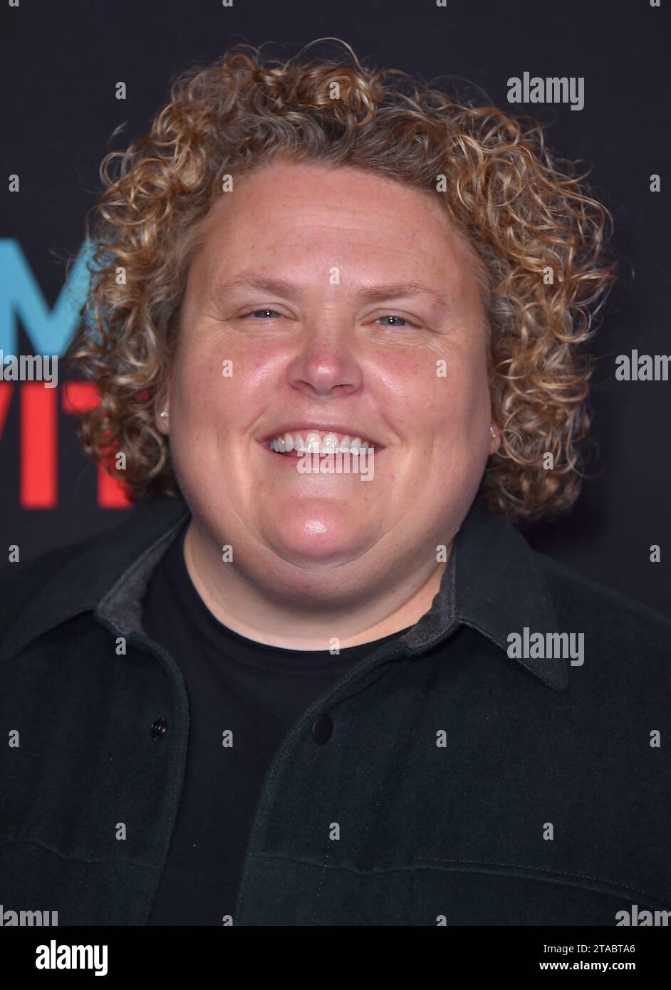 Fortune Feimster arrives at the premiere of "Family Switch," Wednesday