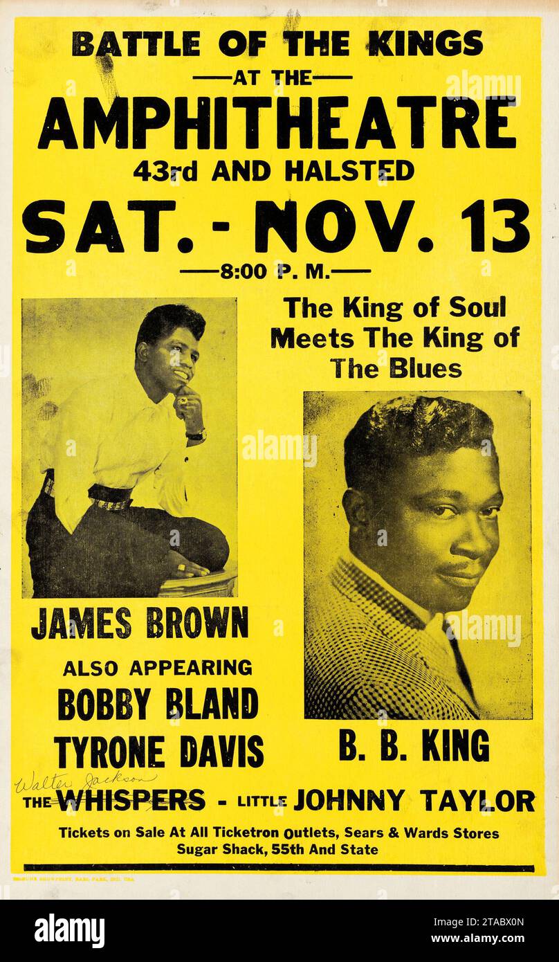 James Brown, B.B. King 1971 "Battle of the Kings" Vintage Concert