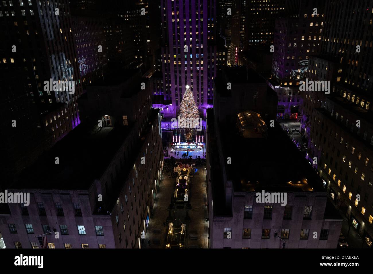 2023 Rockefeller Center Christmas Tree lighting ceremony held in New