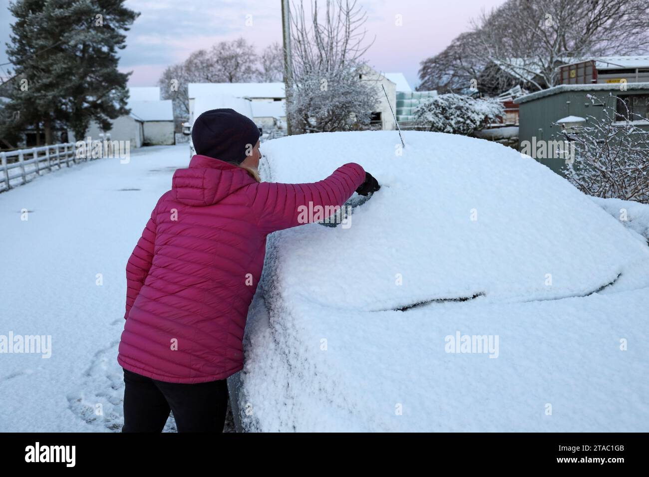 Teesdale, County Durham, UK. 30th November 2023. UK Weather. With a