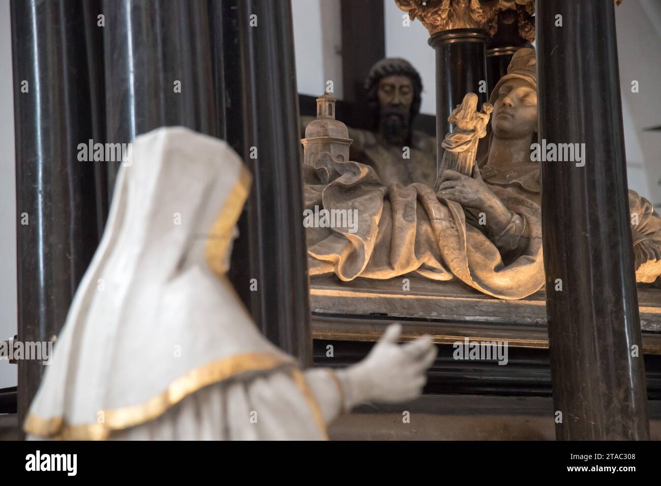 Grave of St. Hedwig in St Jadwiga Sanctuary in Trzebnica, Poland