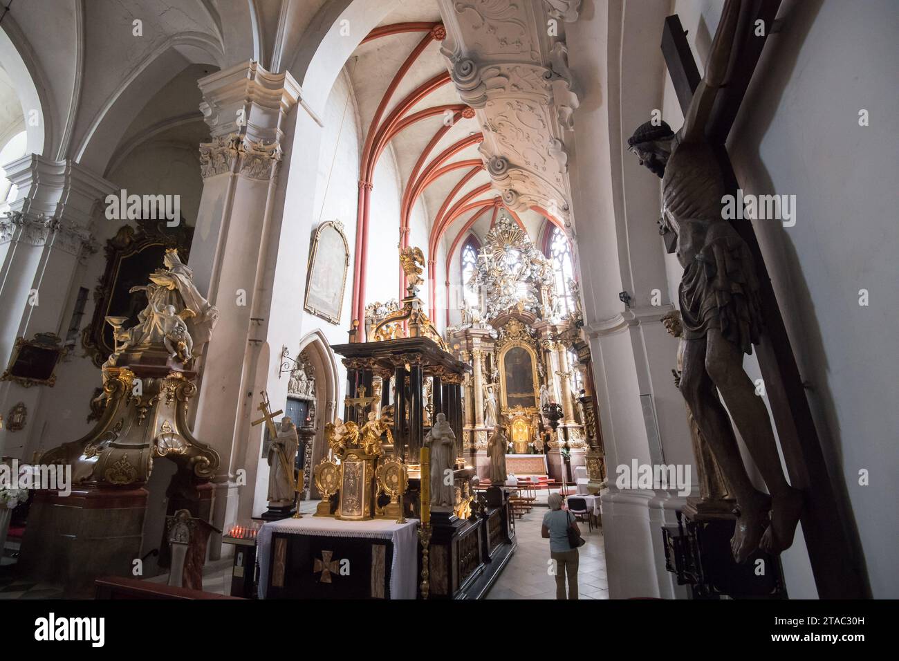 Grave of St. Hedwig in St Jadwiga Sanctuary in Trzebnica, Poland