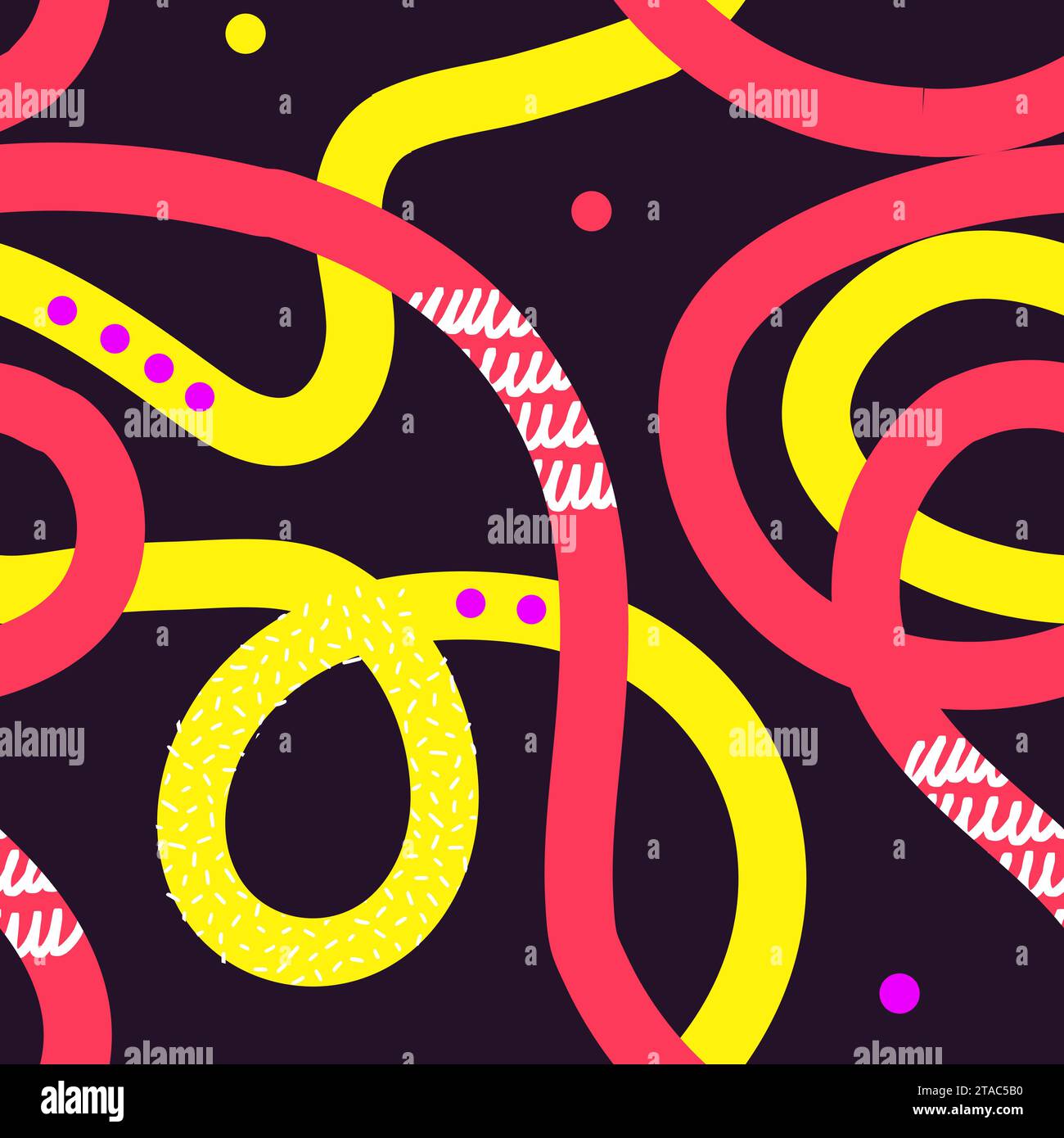 Texture Pattern Squiggle Creative textures dark art Stock Vector Images - Alamy