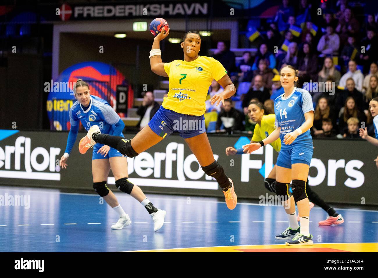 Frederikshavn, Denmark. 29th Nov, 2023. Tamires Morena Lima (7) of