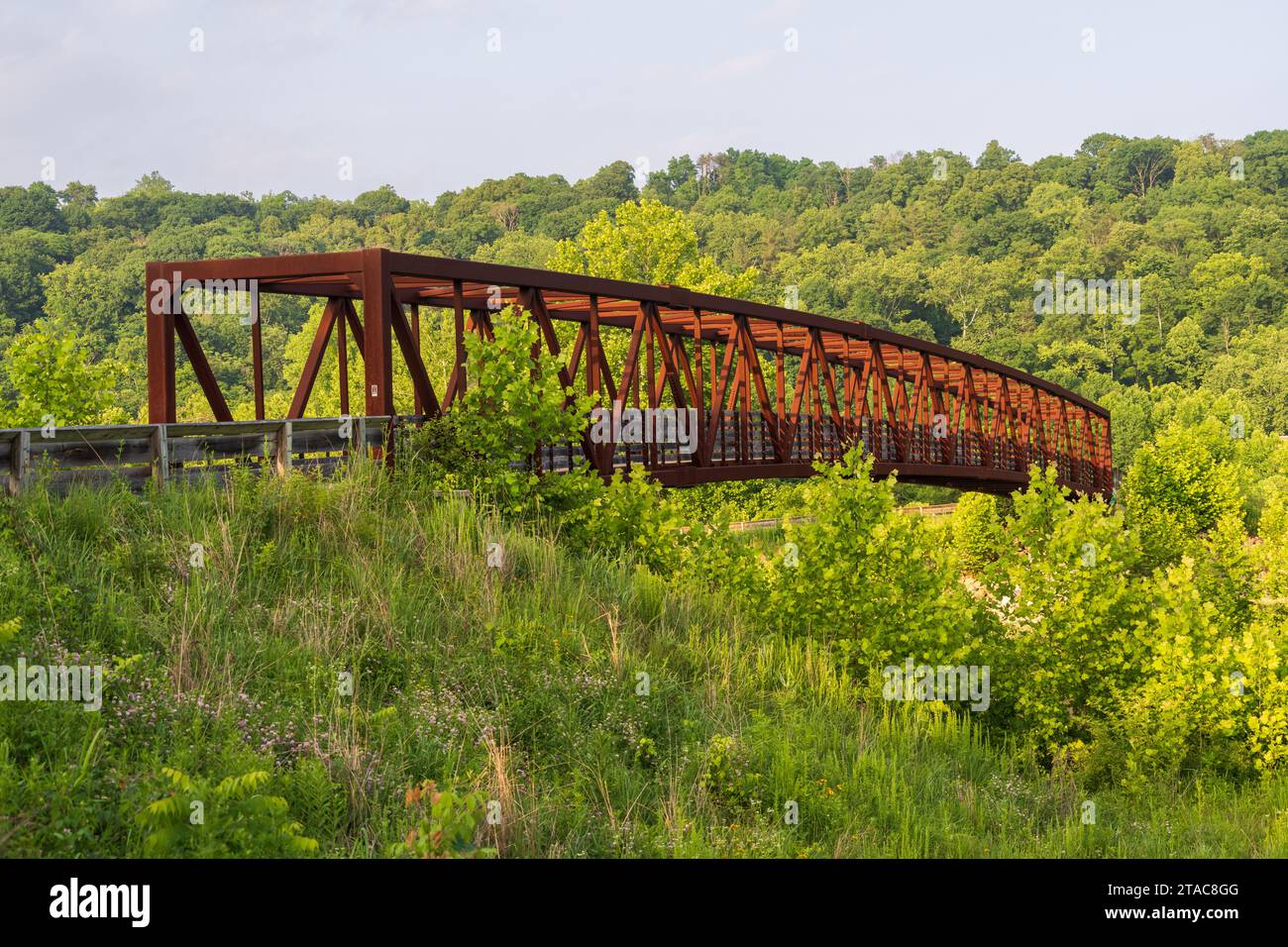 The Hockhocking Adena Bikeway in Athens Ohio Stock Photo Alamy
