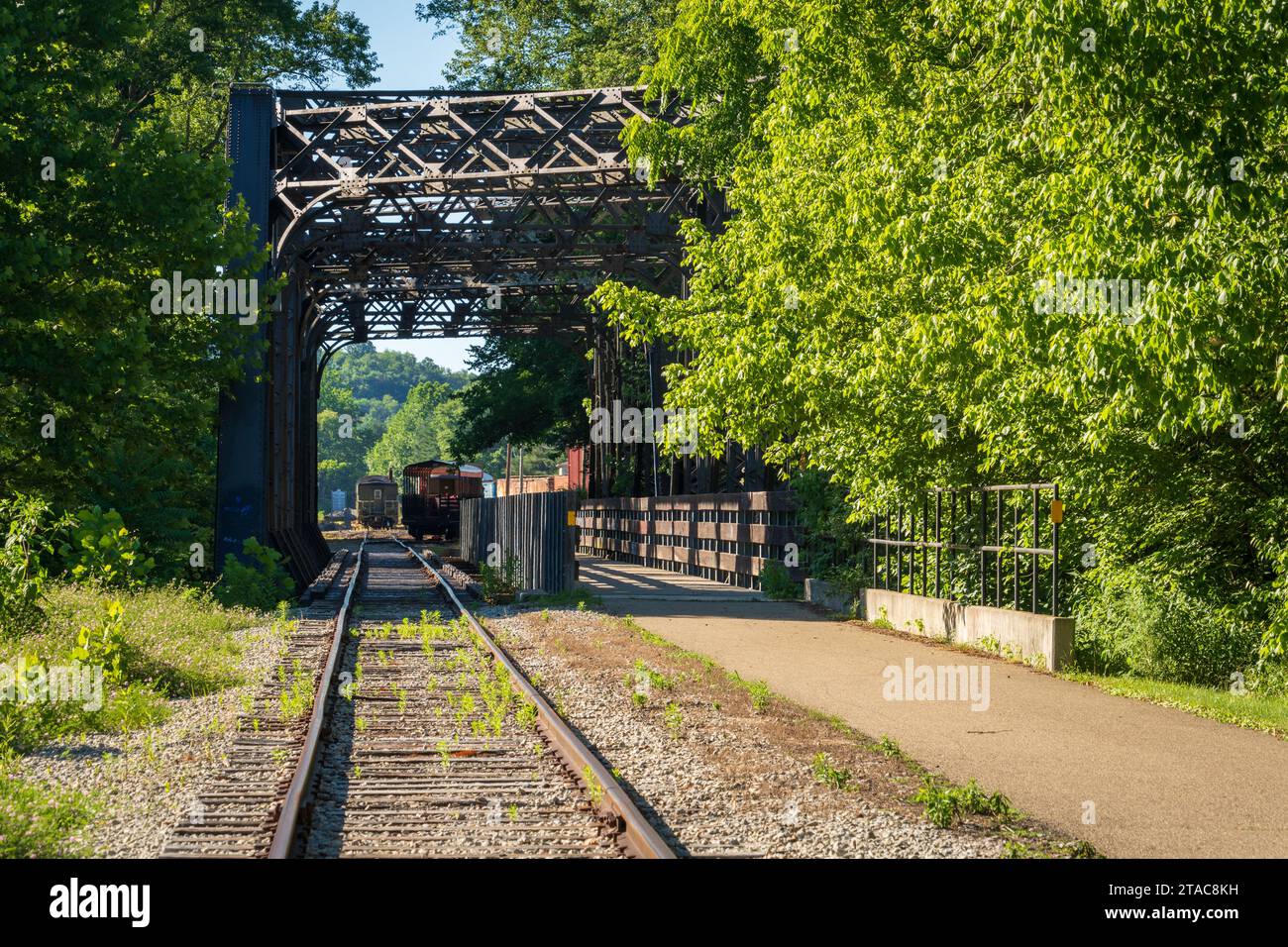 The Hockhocking Adena Bikeway in Athens Ohio Stock Photo Alamy