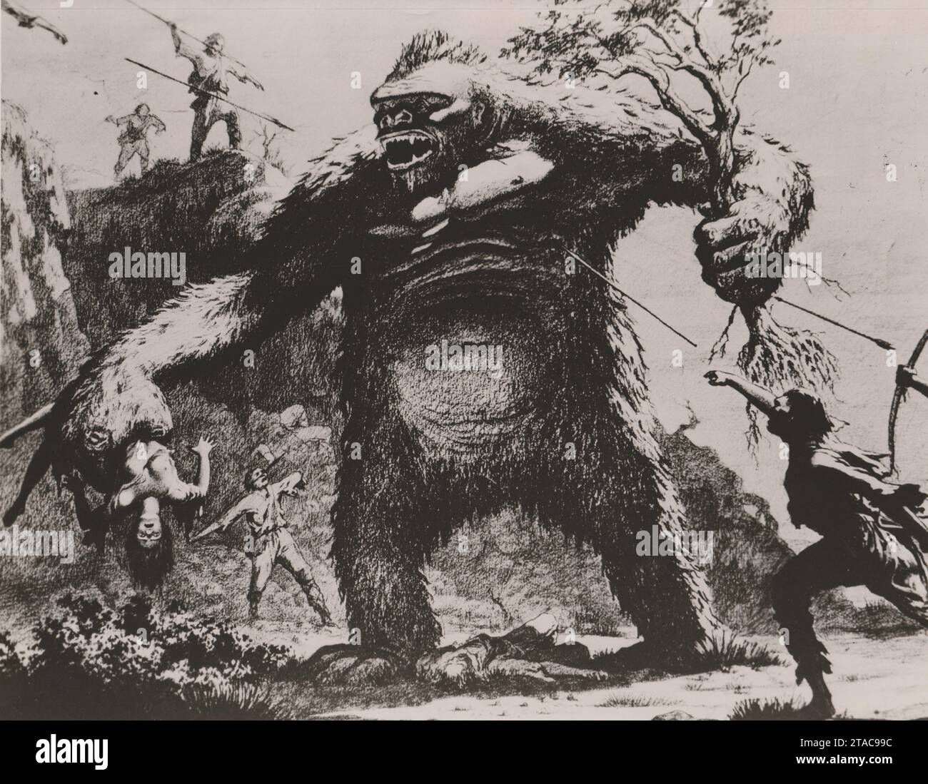 Photo Originale King Kong 1933 - Portrait De Fay Wray Par Robert Coburn - Collectible Vintage RKO