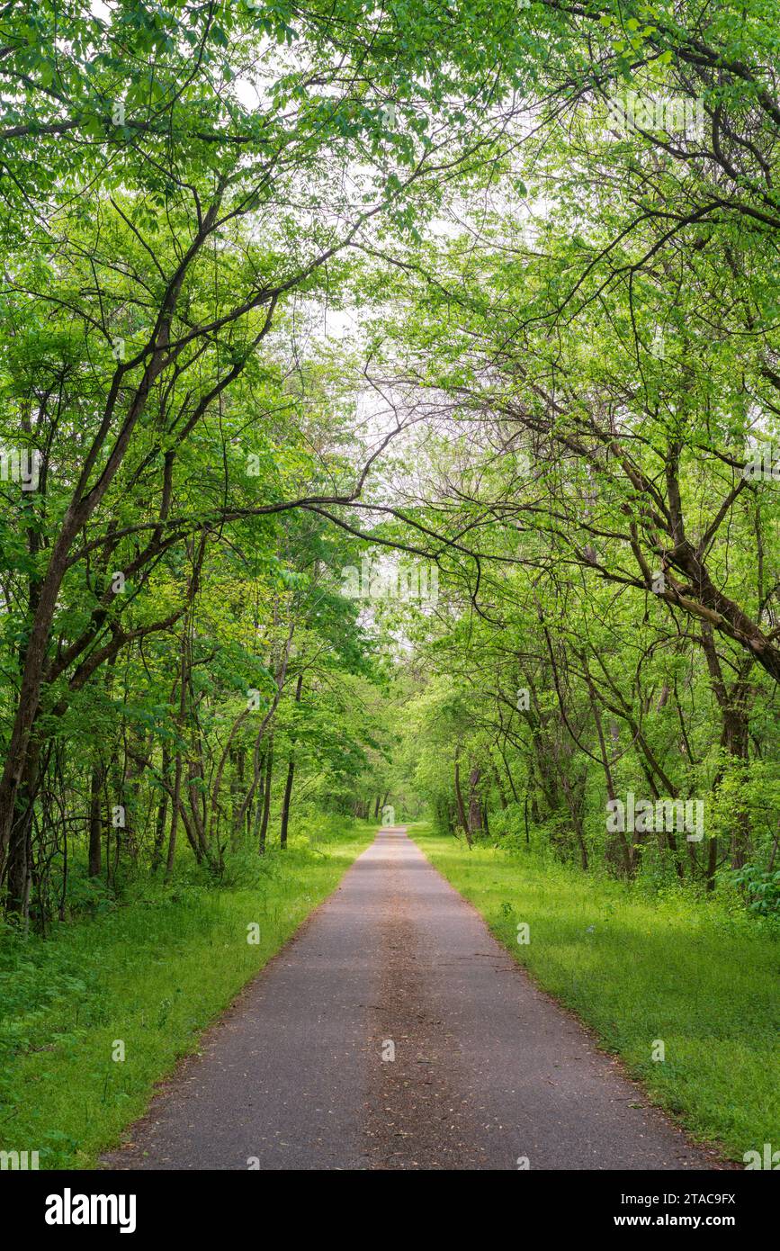 The Hockhocking Adena Bikeway in Athens Ohio Stock Photo Alamy