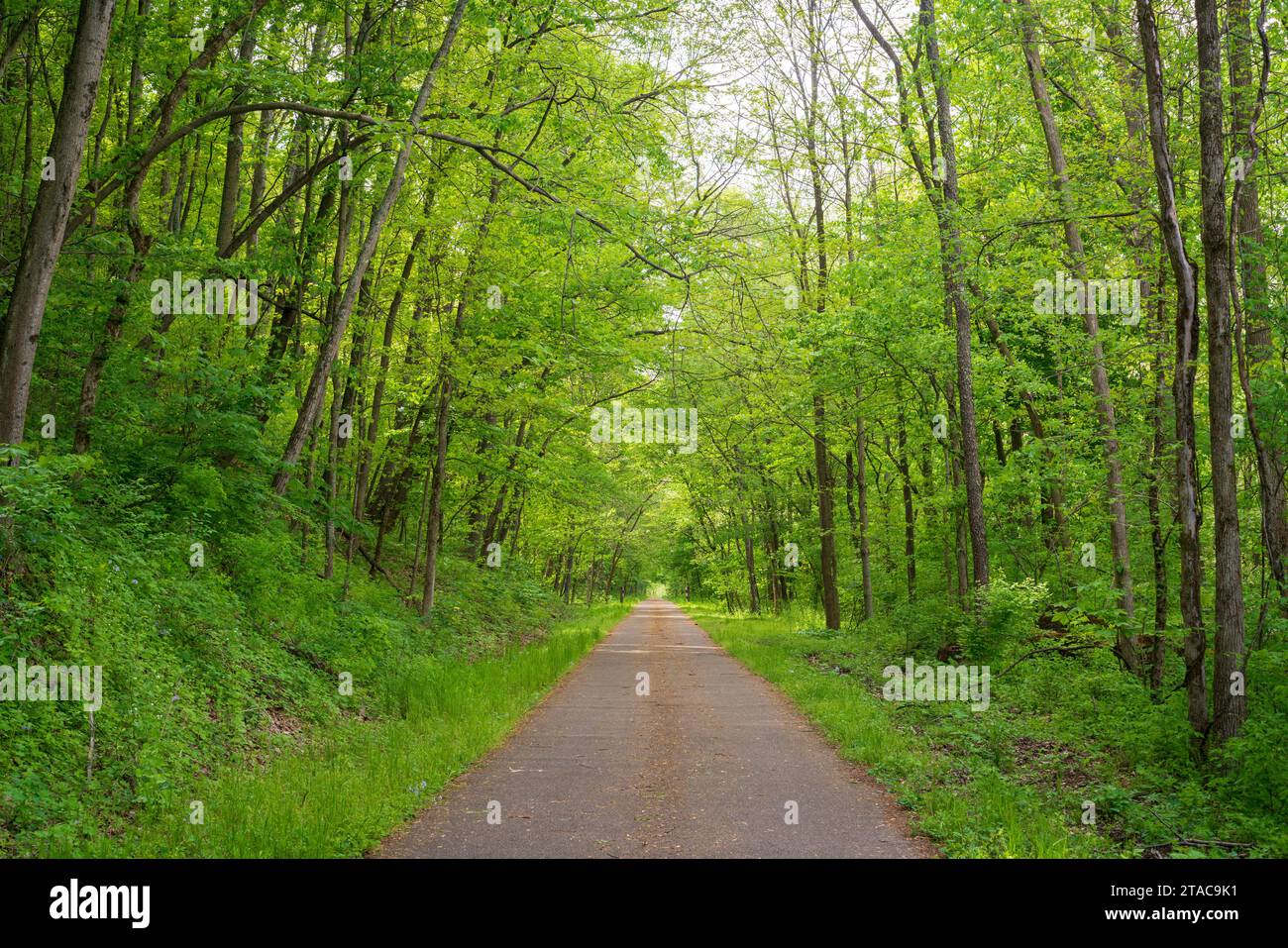 The Hockhocking Adena Bikeway in Athens Ohio Stock Photo Alamy