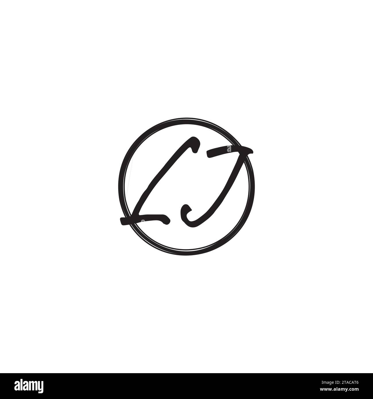 Letter lj logo Cut Out Stock Images & Pictures - Alamy