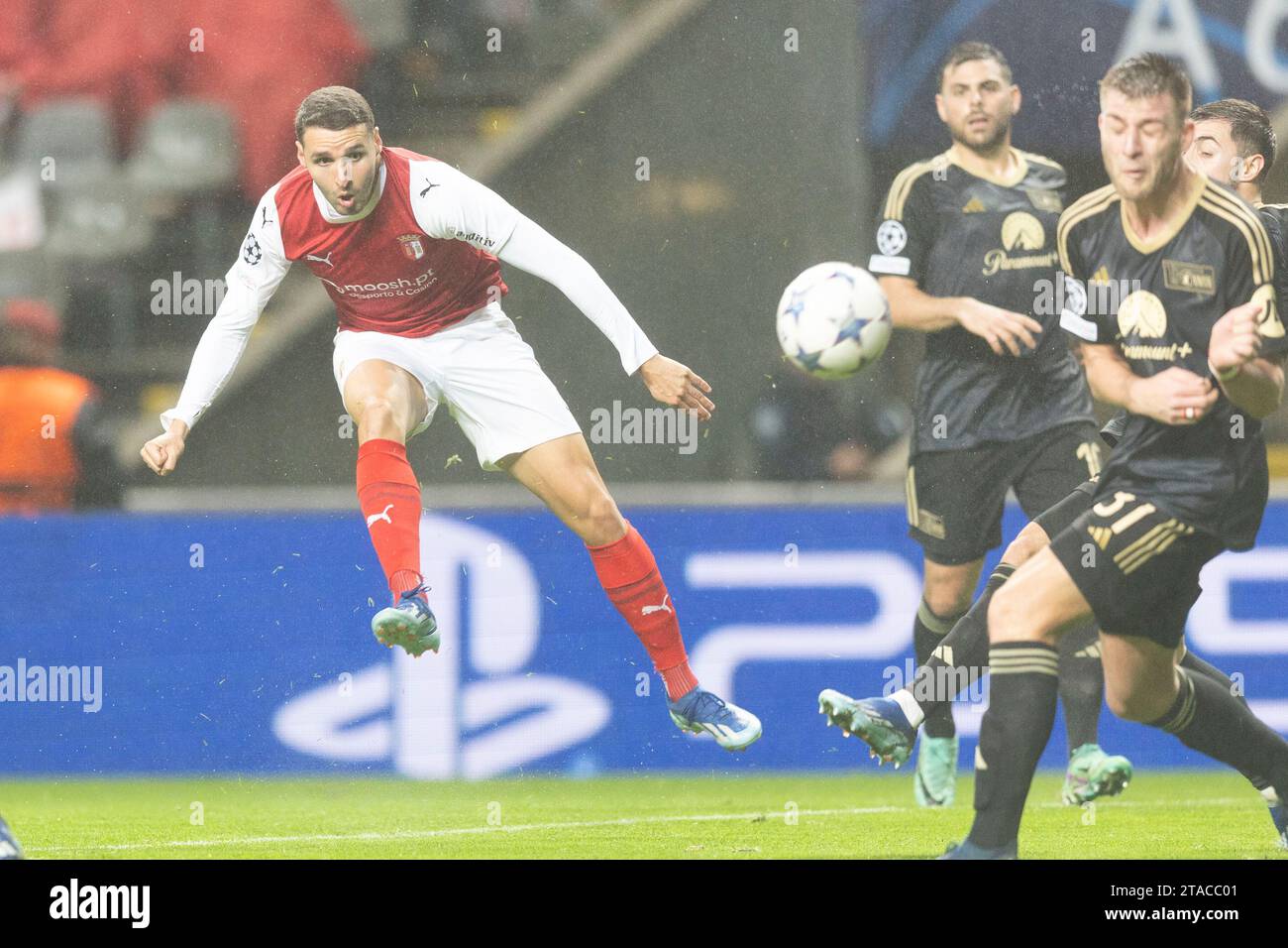 Braga, 11/29/2023 - Braga hosted, this evening, Union Berlin  Abel Ruiz Credit: Atlantico Press/Alamy Live News Stock Photo