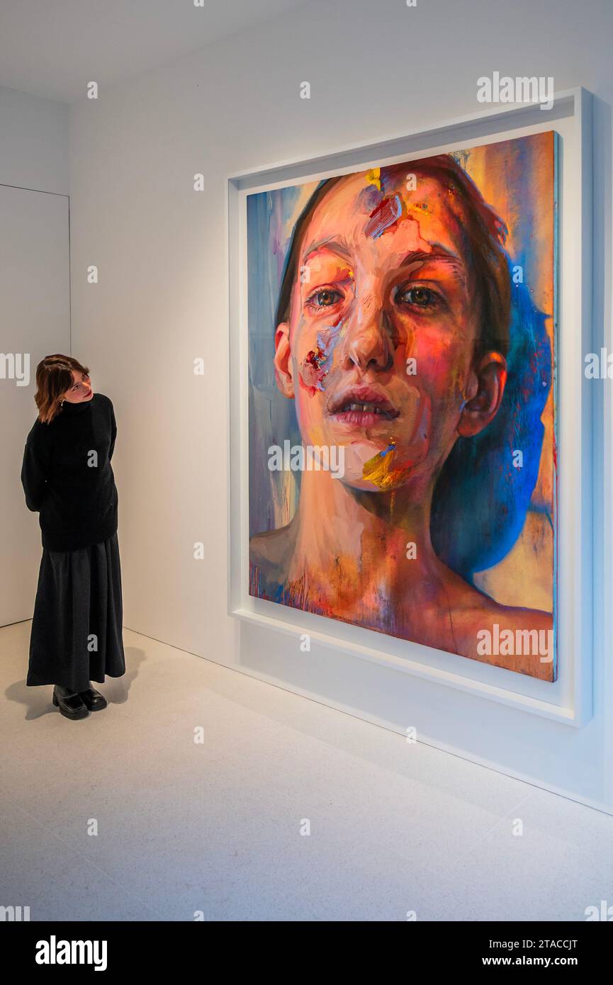 London, UK. 30th Nov, 2023. Skene, 2023 Ekkyklema by Jenny Saville