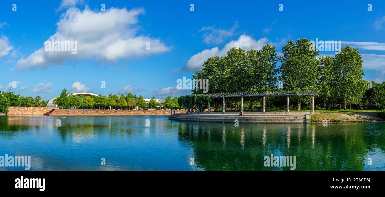 Mueller Lake Park in Austin, Texas, USA Stock Photo