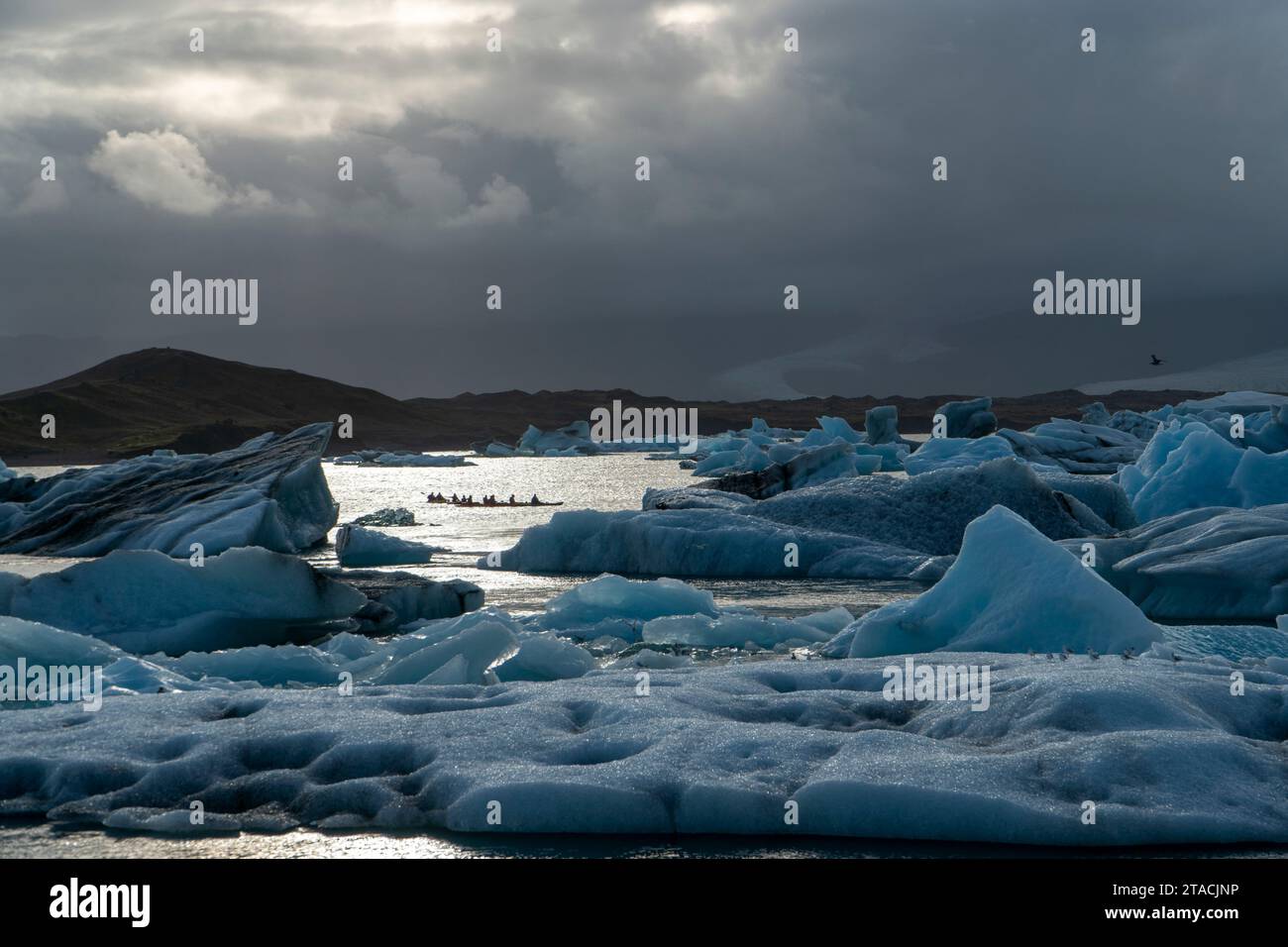 Iceland, Jökulsarlon Gletscher Lagune Stock Photo