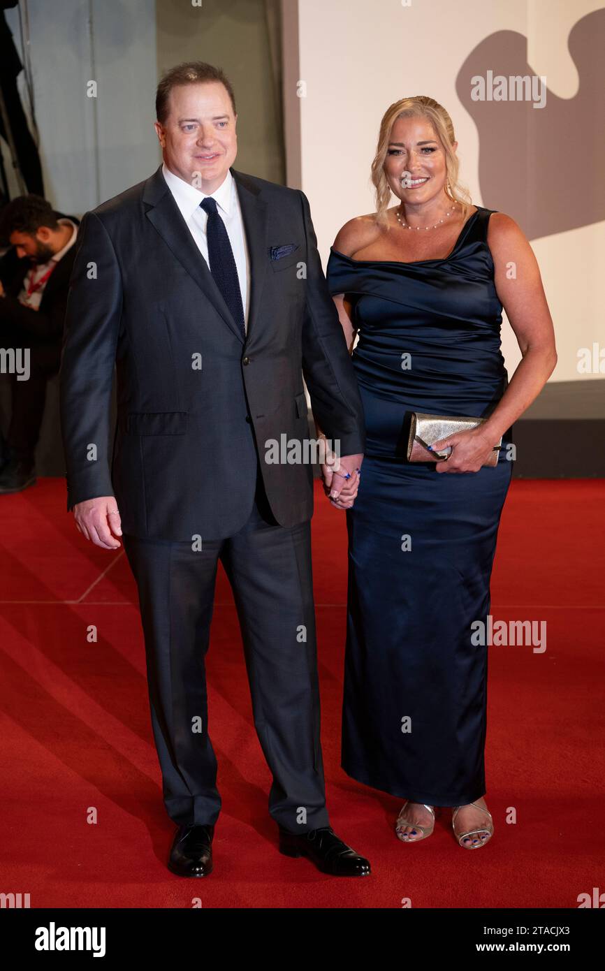 Brendan fraser red carpet hi-res stock photography and images - Alamy